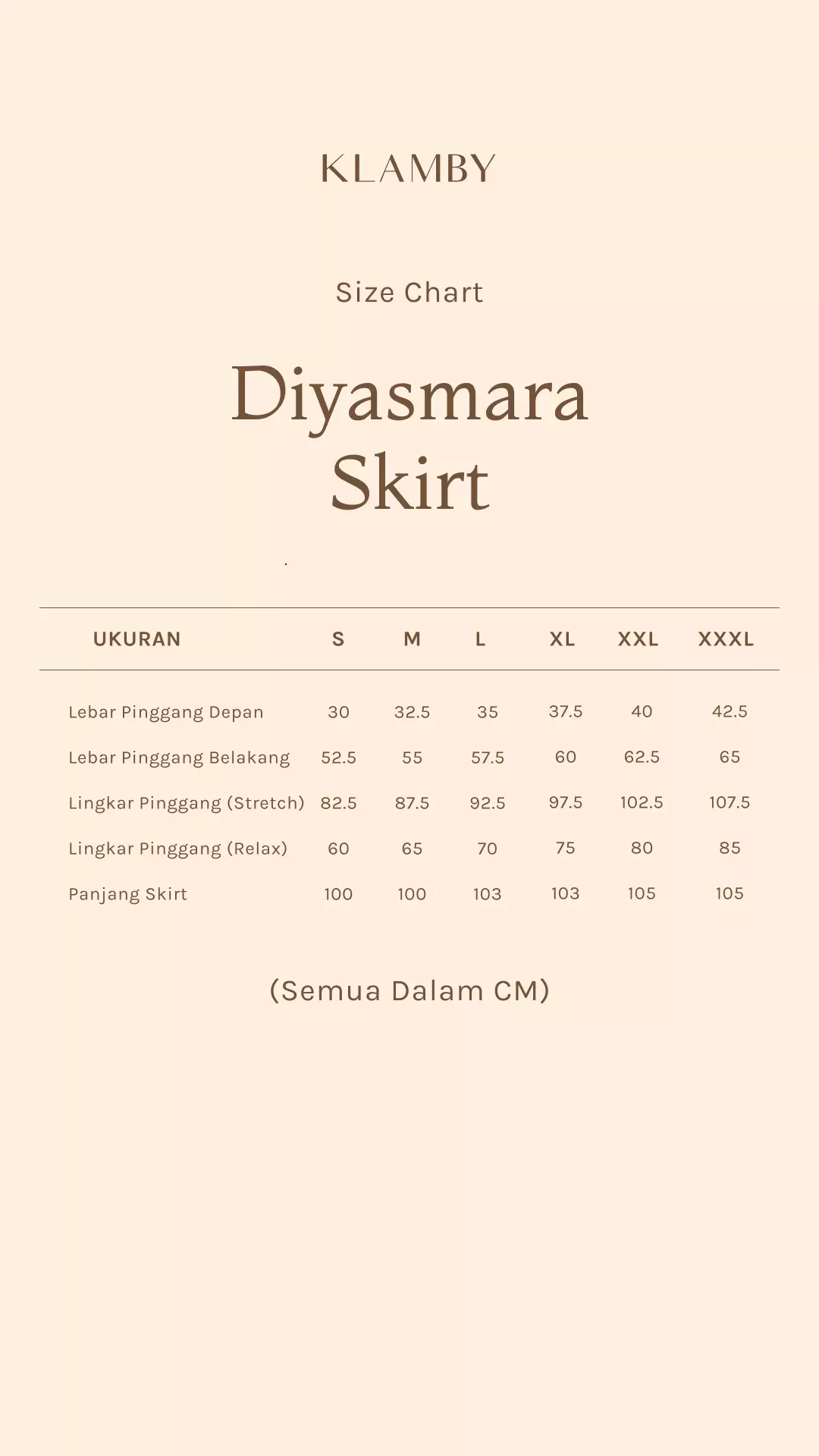 Klamby - Diyasmara Skirt Rasmi
