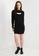 Calvin Klein black Wool Blend 2 In 1 Sweater Dress - Calvin Klein Jeans Apparel B6170AA57F5121GS_3