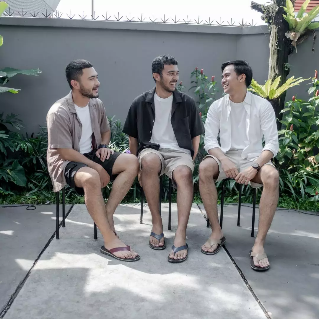 Sandal Pria Cogen MRK Series - Maroon