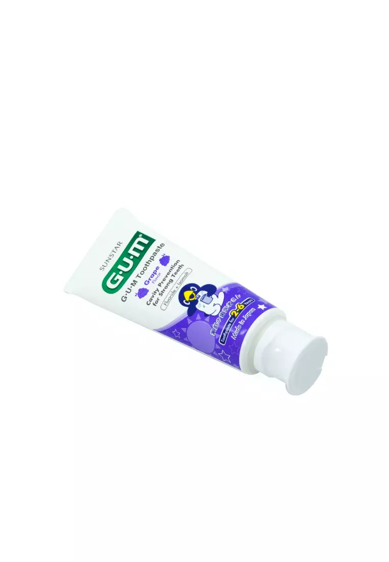 Sunstar G.U.M Toothpaste (2-6 Years) Grape (70g)