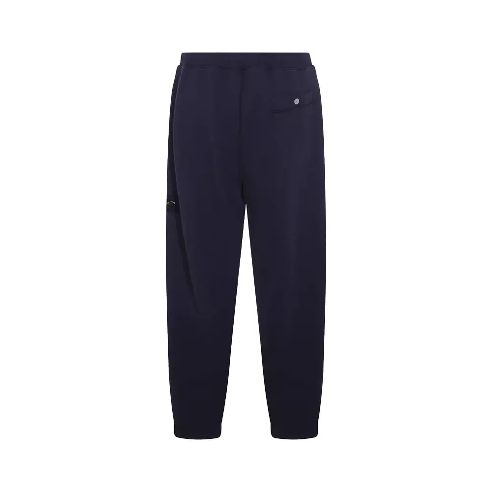 6200003 Brushed Organic Cotton Fleece Pants Navy