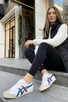 White-Navy Blue