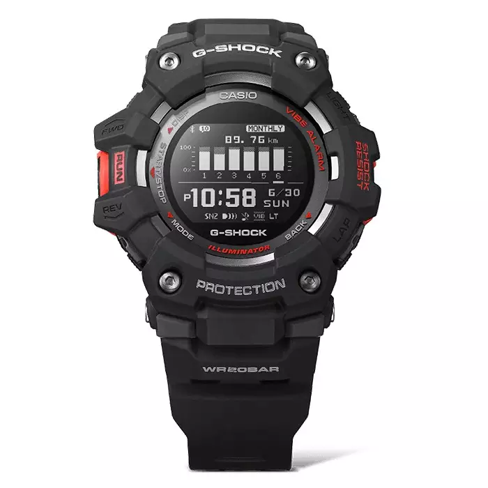 Casio G-Shock G-Squad Jam Tangan Pria GBD-100-1DR Waterproof