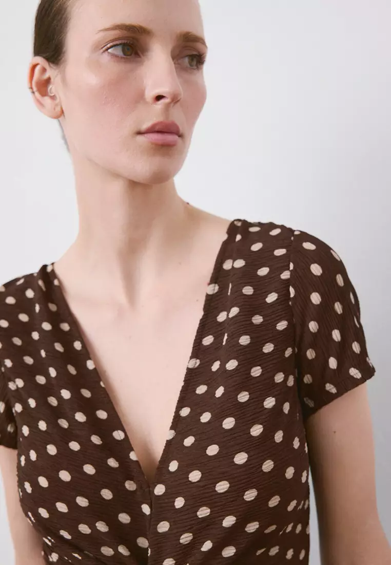 Printed Midi-Dress