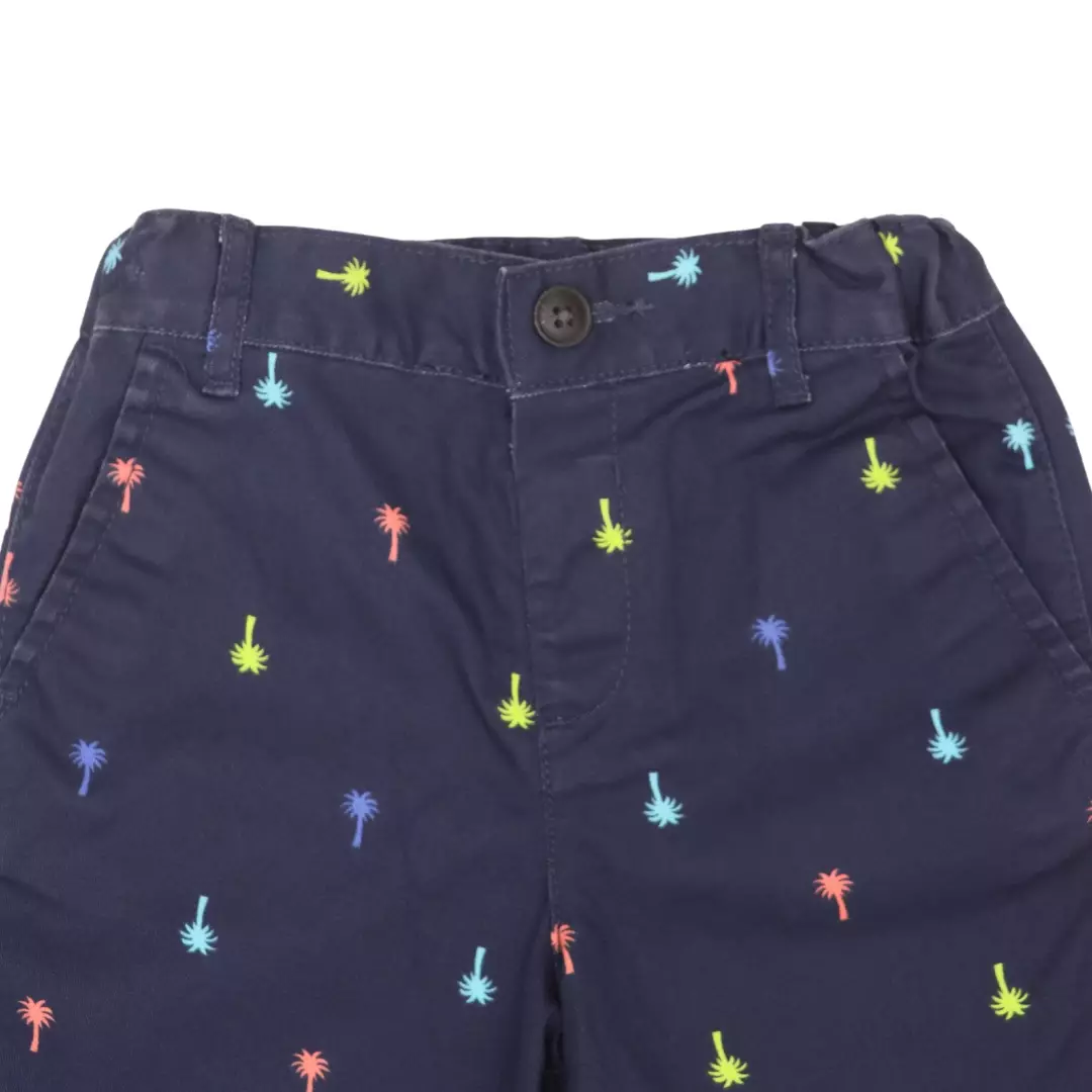 Generisch Hose Kinder Jungen Shorts Für Jungen, Stretch, Schulkleidung, Kinder, Flache Vorderseite, Chino-Twill, Lässige Shorts Mit Taschen Klein Shorts Jungen (Grey, 3-4 Years