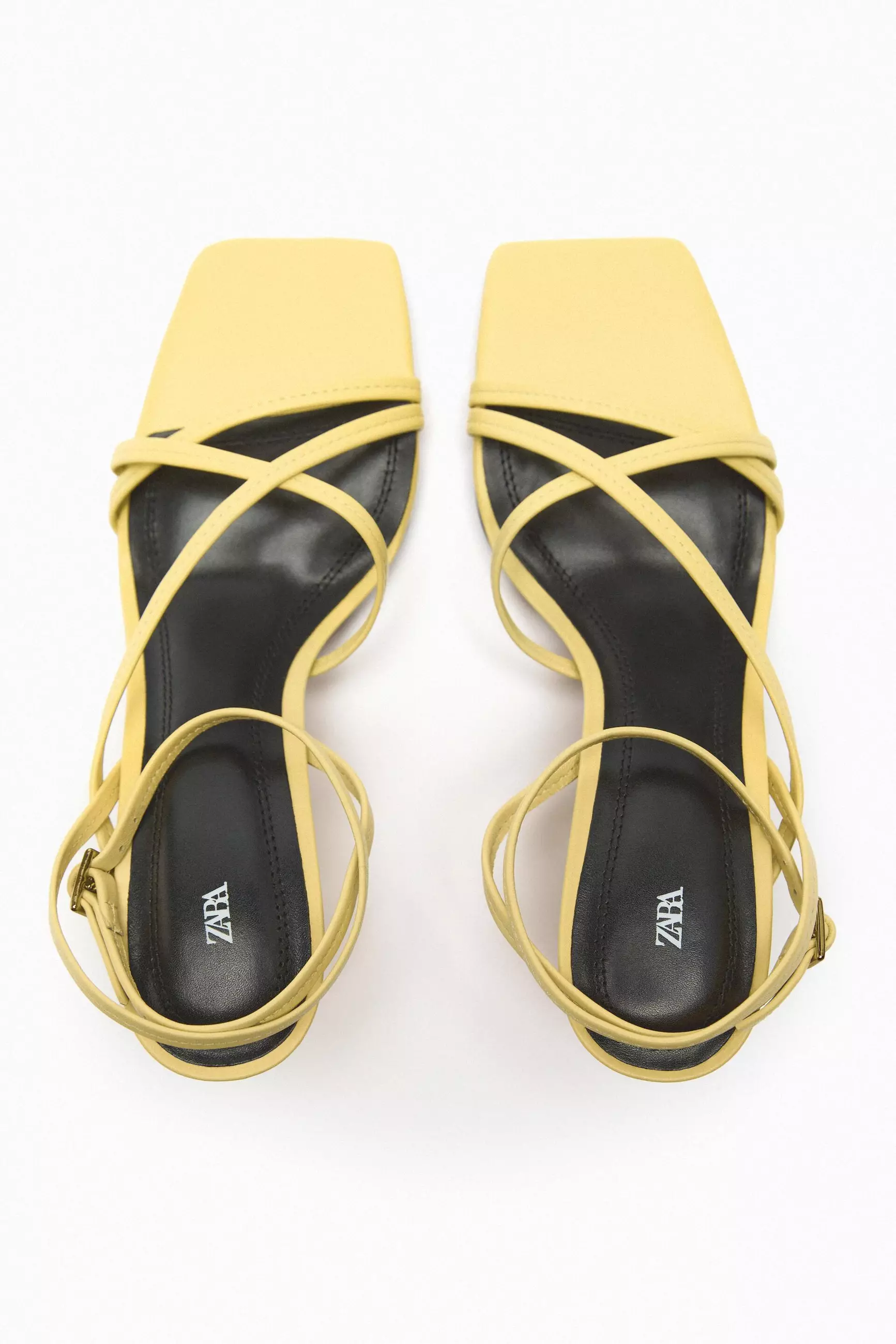 ★ZARA★ HIGH-HEEL STRAPPY SANDALS ZARA High-Heel Strappy Sandals 2025 | Buy ZARA Online