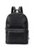 Lara black Men's Minimalist PU Leather Crocodile Grain Backpack - Black 09613ACA989A42GS_1