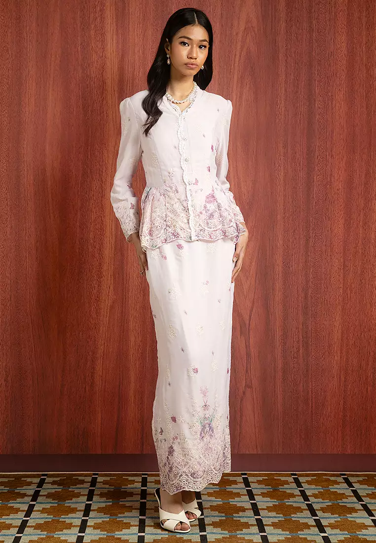 MELANI EMBROIDERY PEPLUM KEBAYA