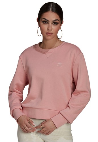 ADIDAS pink regular cropped sweater 4BCC7AA6CA8D37GS_1