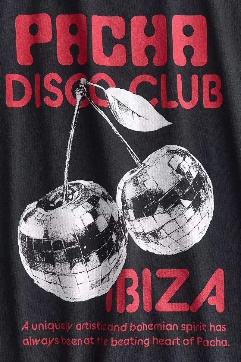 Oversized printed T-shirt