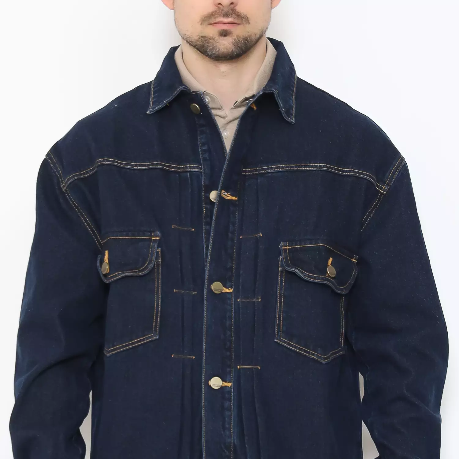 Hammer Men Jacket C1JW056B1 I Jaket Denim Pria Navy