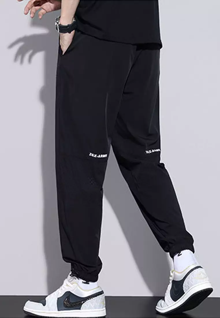 Drawstring Sport Jogger Pants