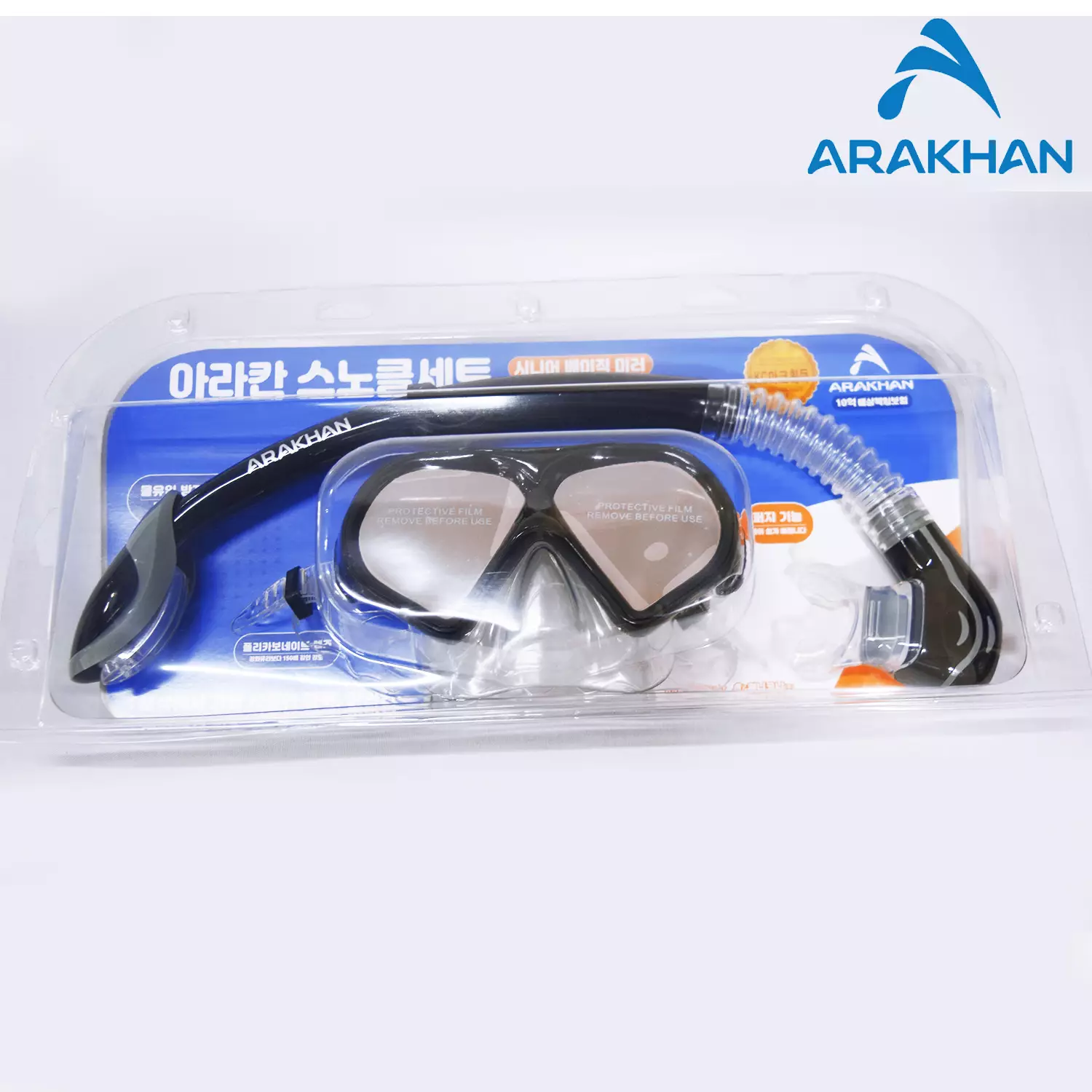 Snorkel Korea Arakhan Basic Mirrored Black