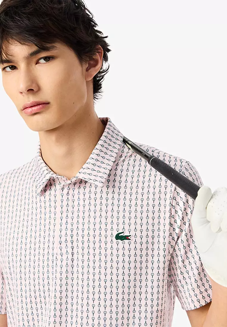 Golf Printed Recycled Polyester Polo Shirt