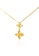 Mistgold gold Glacier Ivy Necklace in 916 Gold DCB73AC957EE44GS_1