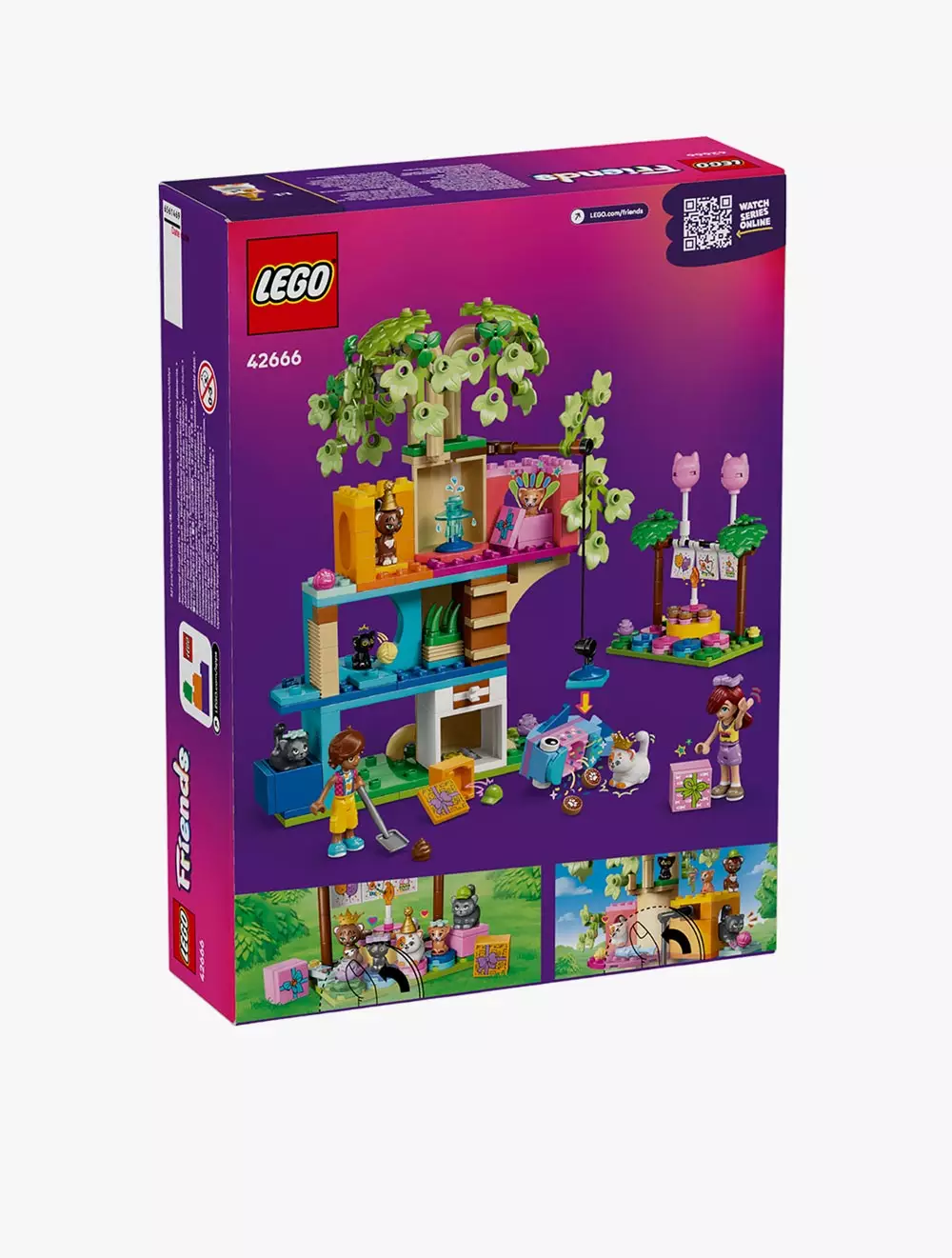 LEGO® FRIENDS Cat Birthday Party & Tree House - 42666