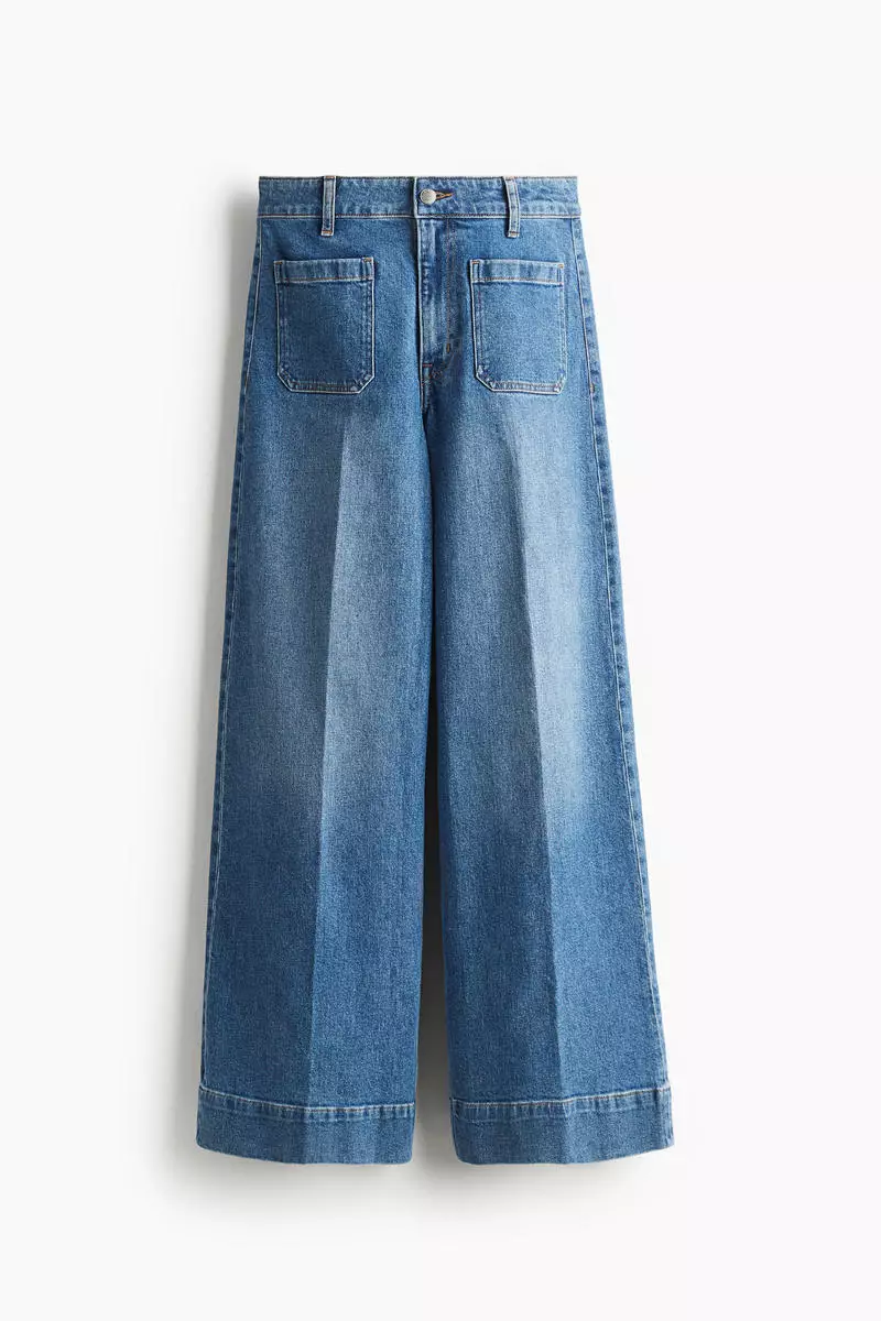 Wide High Jeans