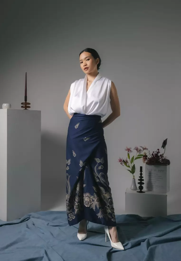 Rok serut batik safira