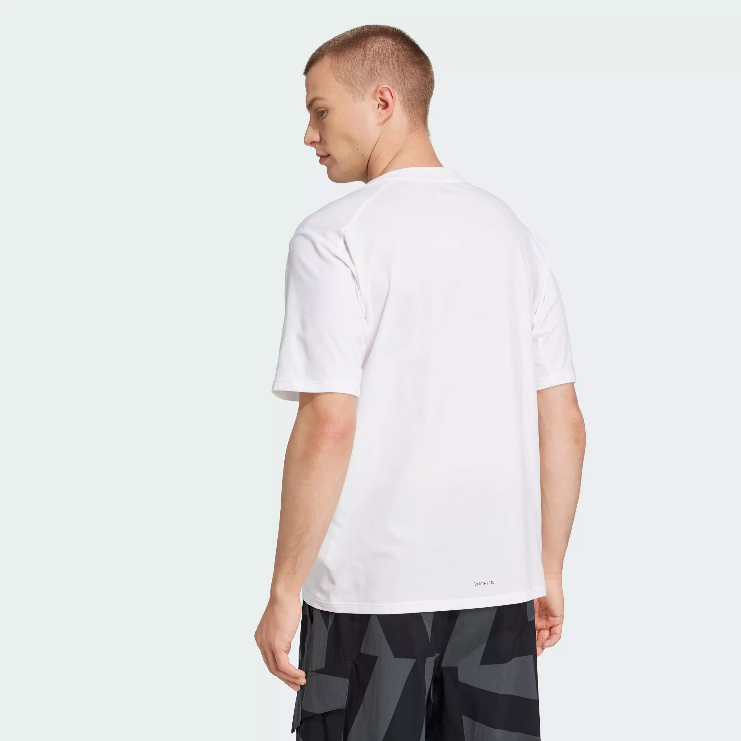 Hiking Terrex Multi Climacool Tee Men White JE0391