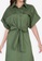 ZALORA WORK green Oversized Shirt Dress 439E3AA7FDA2D1GS_3