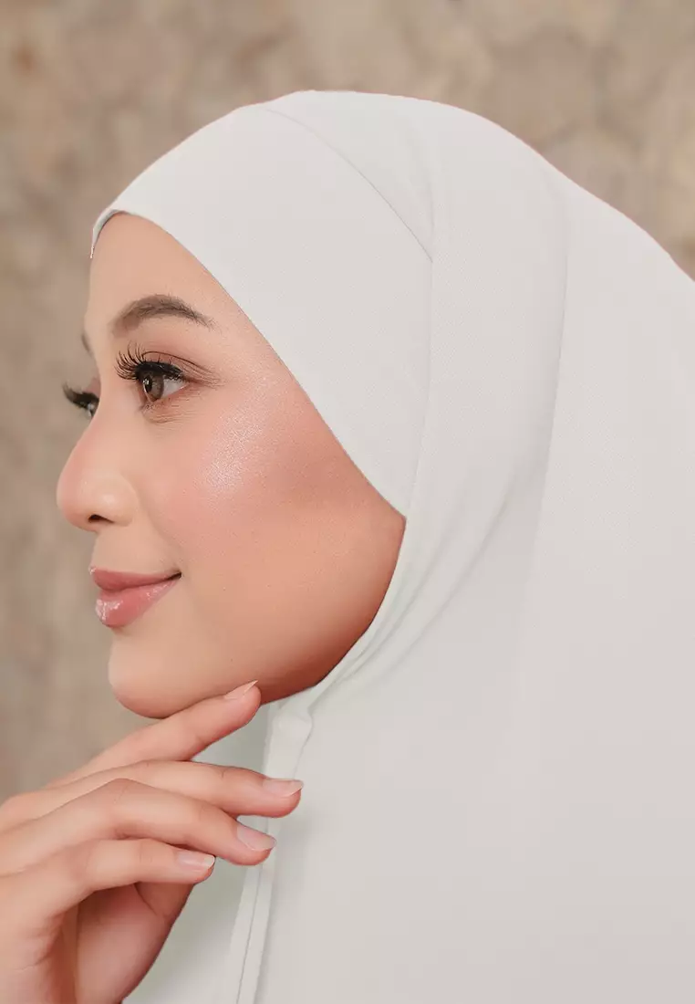 KHIBAN KHAIRA MAGNET PLUS NIQAB - BROKEN WHITE