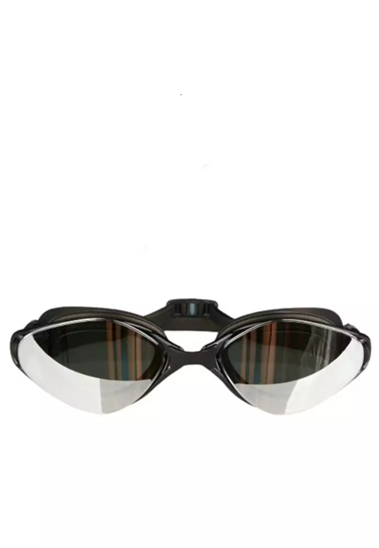 Qanic Kacamata Renang Anti Fog UV Protection Perfect Design Material Polycarbonate ORIGINAL - Black