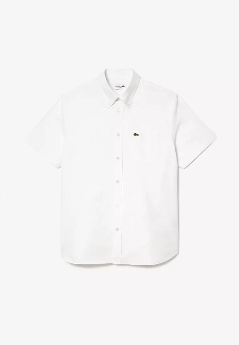 Regular Fit Short Sleeved Oxford Shirt