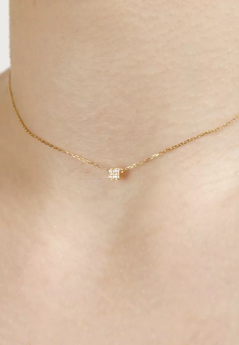 Caro Diamond 18K Gold Adjustable Necklace