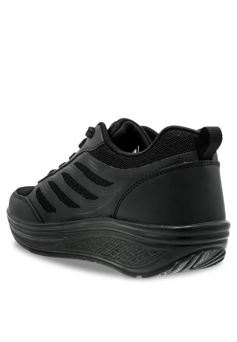 Women Lace up Knitted Lifestyle Sneakers - 240181008