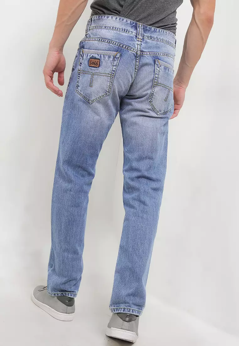 Slim Fit Denim Pants Cfl094E