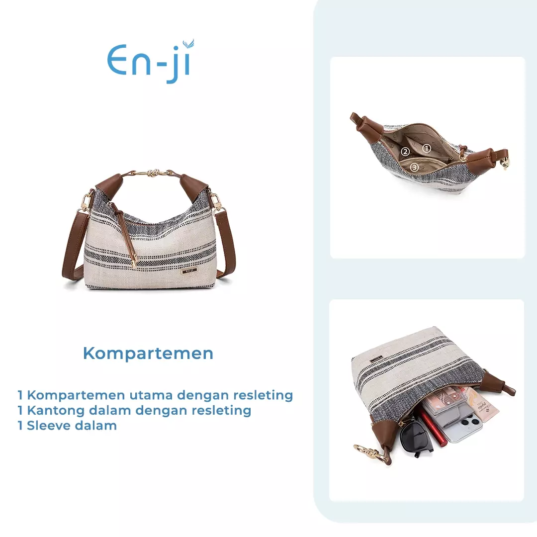 En-ji Sombin Handbag Wanita