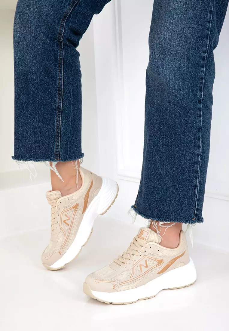 Soho Beige-Tan Women's Sneaker 20762