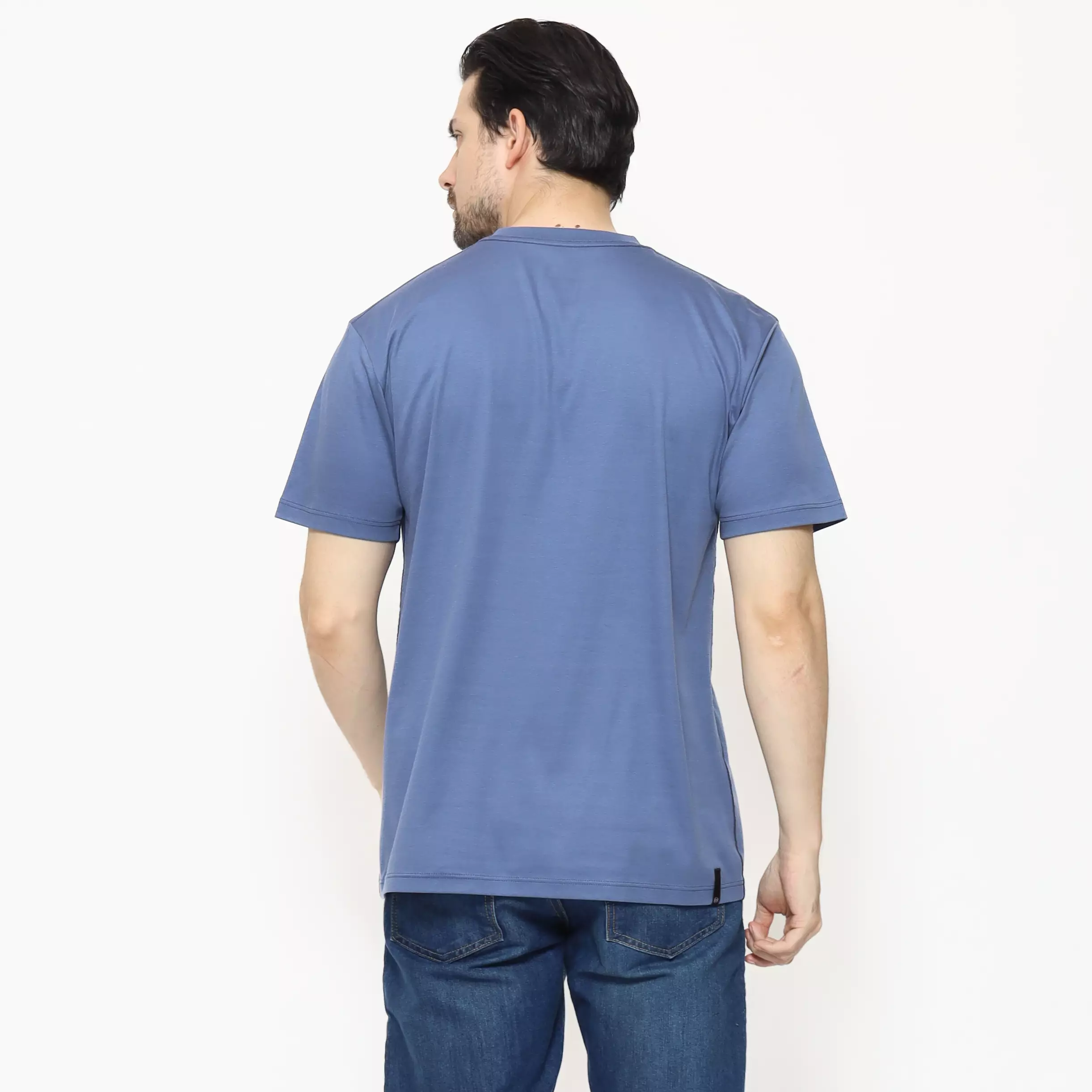 Spyderbilt Kaos lengan pendek Pria Avery Tencel Planet Surf