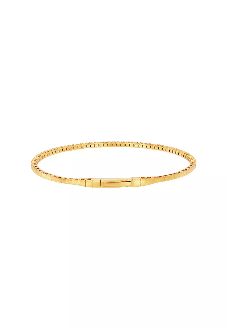 HABIB Diamond Bangle in 750/18K Yellow Gold 681901024(YG)