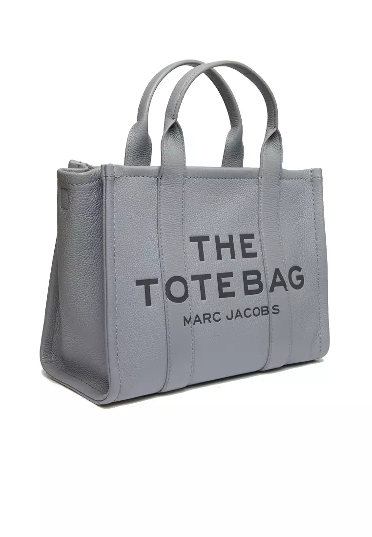The Leather Medium Tote Bag Wolf Grey H004L01PF21