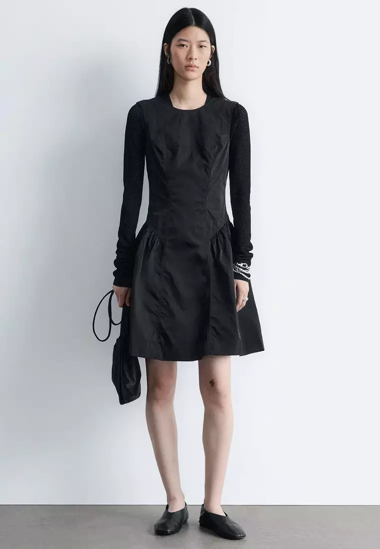 Peplum Mini Dress