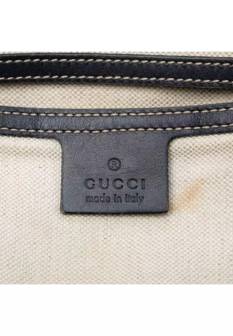 Pre-Loved Gucci Gg Supreme Joy Vertical Tote