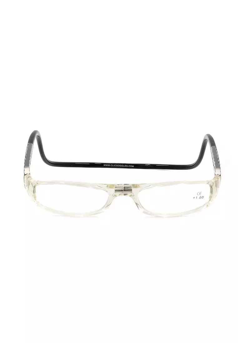 Euro Magnetic (Clear) +1.25 Reading Glasses for 42-43 Years Old