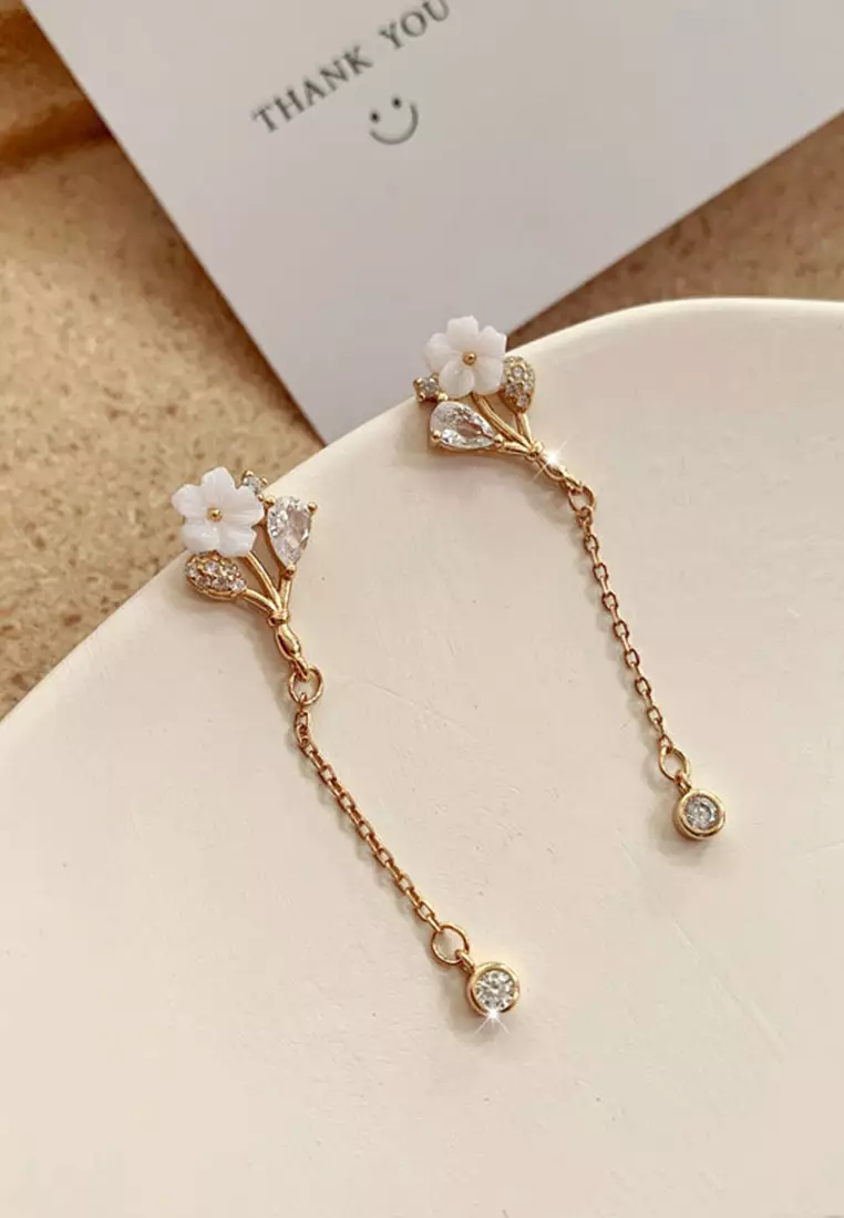 Cute korean earrings cheap