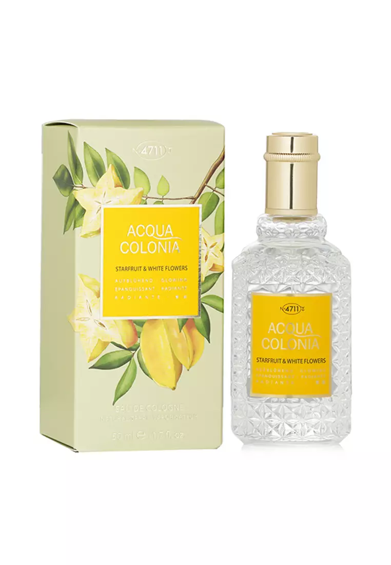 4711 - 4711 Acqua Colonia Starfruit & White Flowers Eau De Cologne Spray 50ml/1.7oz