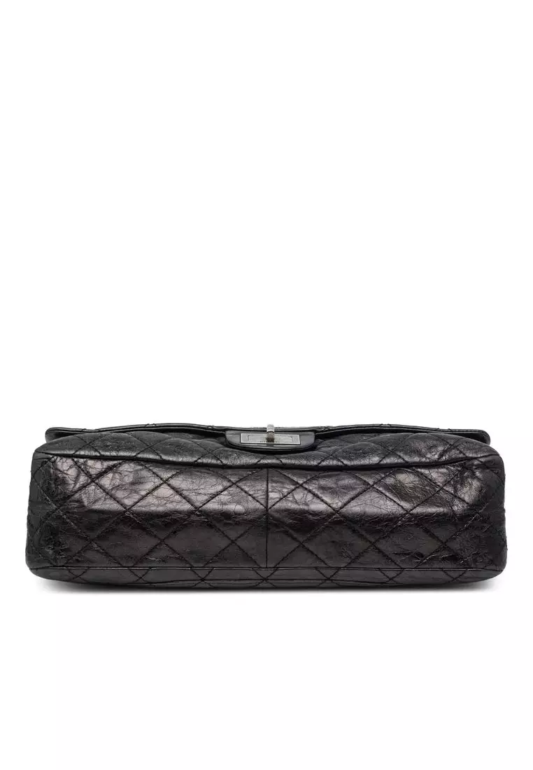 Pre-Loved Chanel Quilted Aged Calfskin Reissue 2.55 Double Flap 228