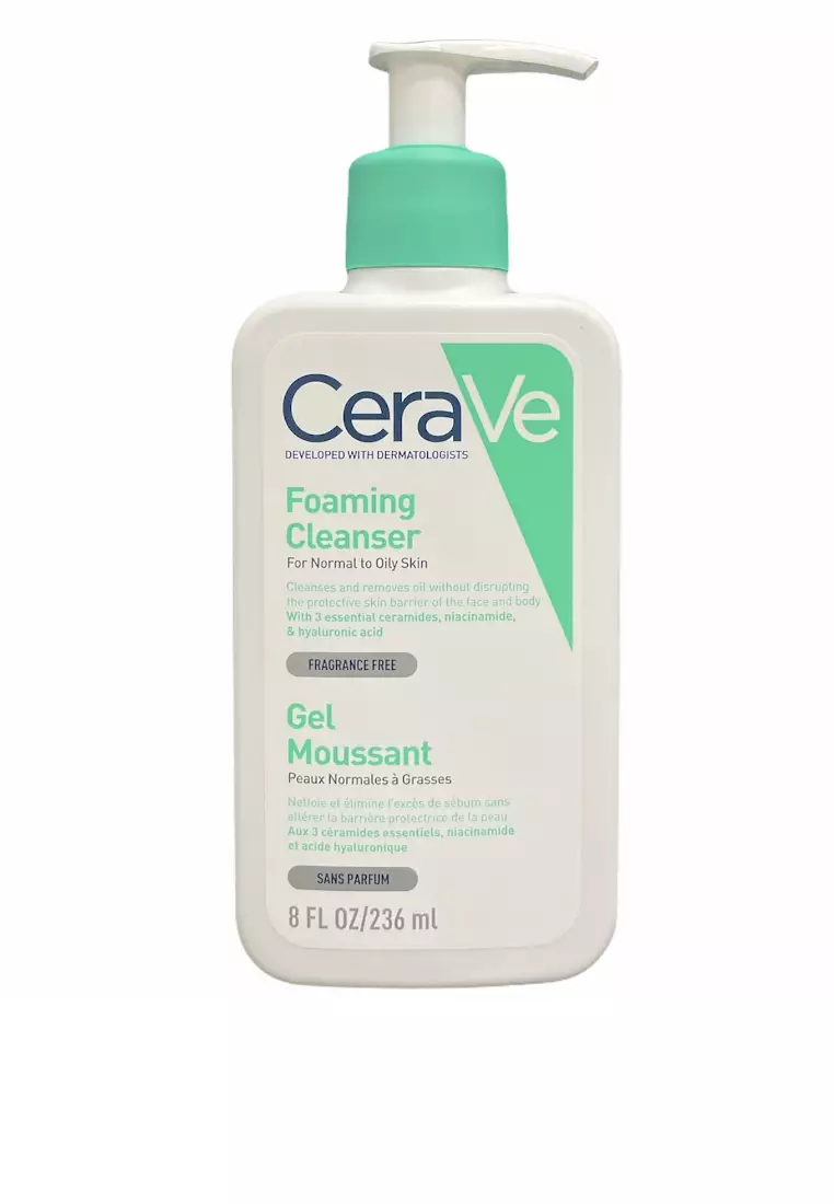 CeraVe Foaming Cleanser 236 ml 2024 Buy CeraVe Online ZALORA Hong Kong