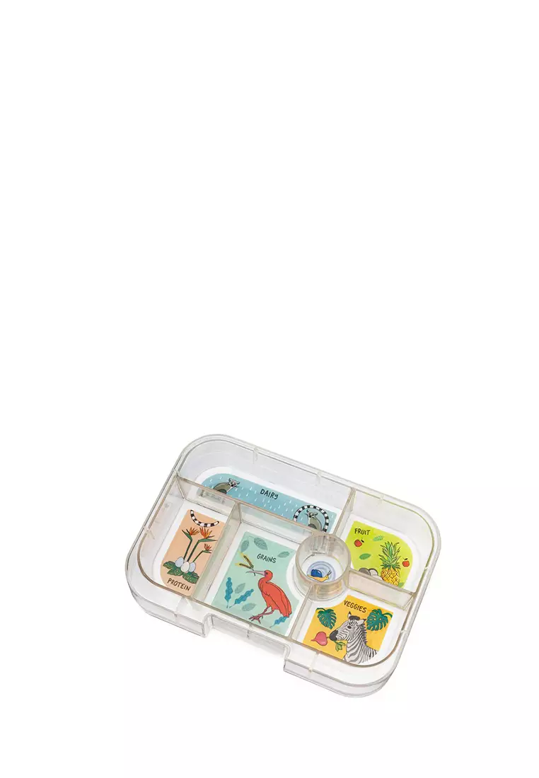 Yumbox Original Bamboo Green Jungle - Kotak Makan - Kotak Bekal Anak dan Dewasa