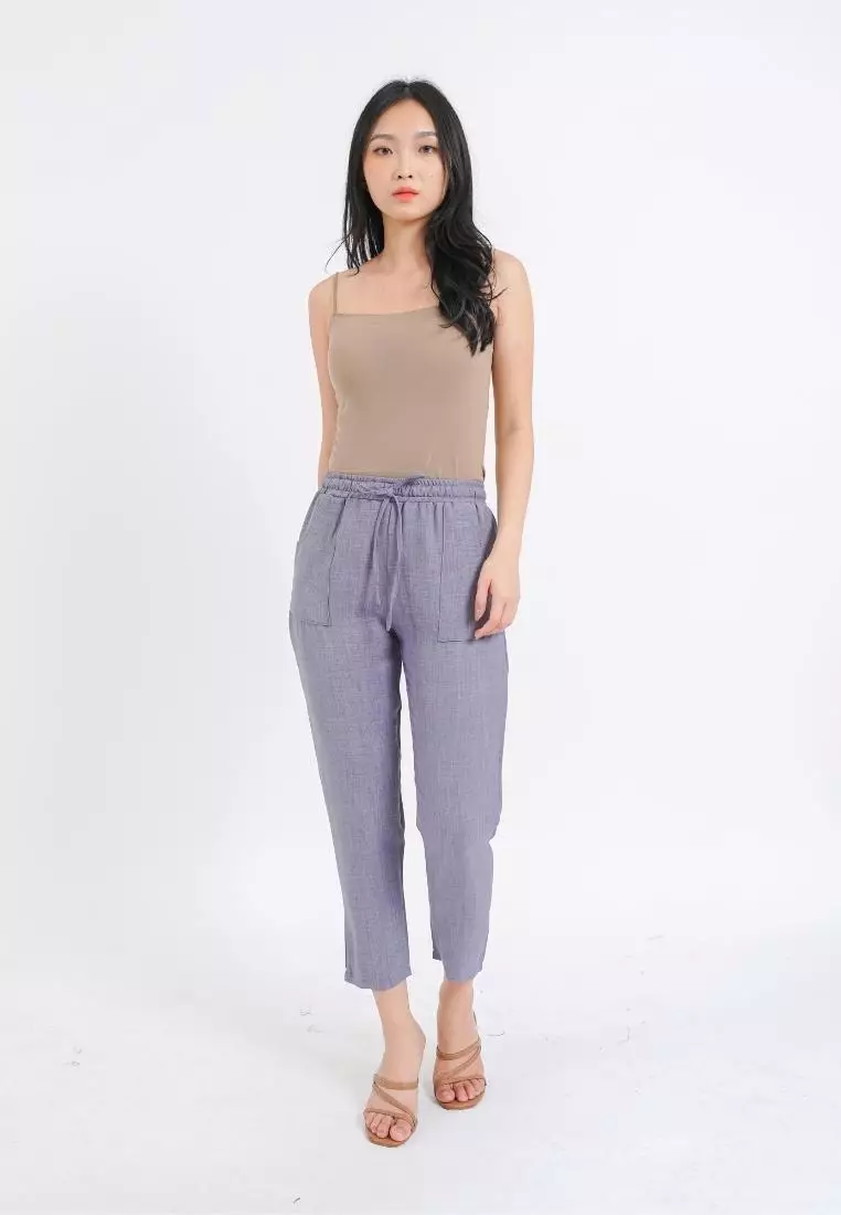 Yoo Ra Pants Greyish Lillac
