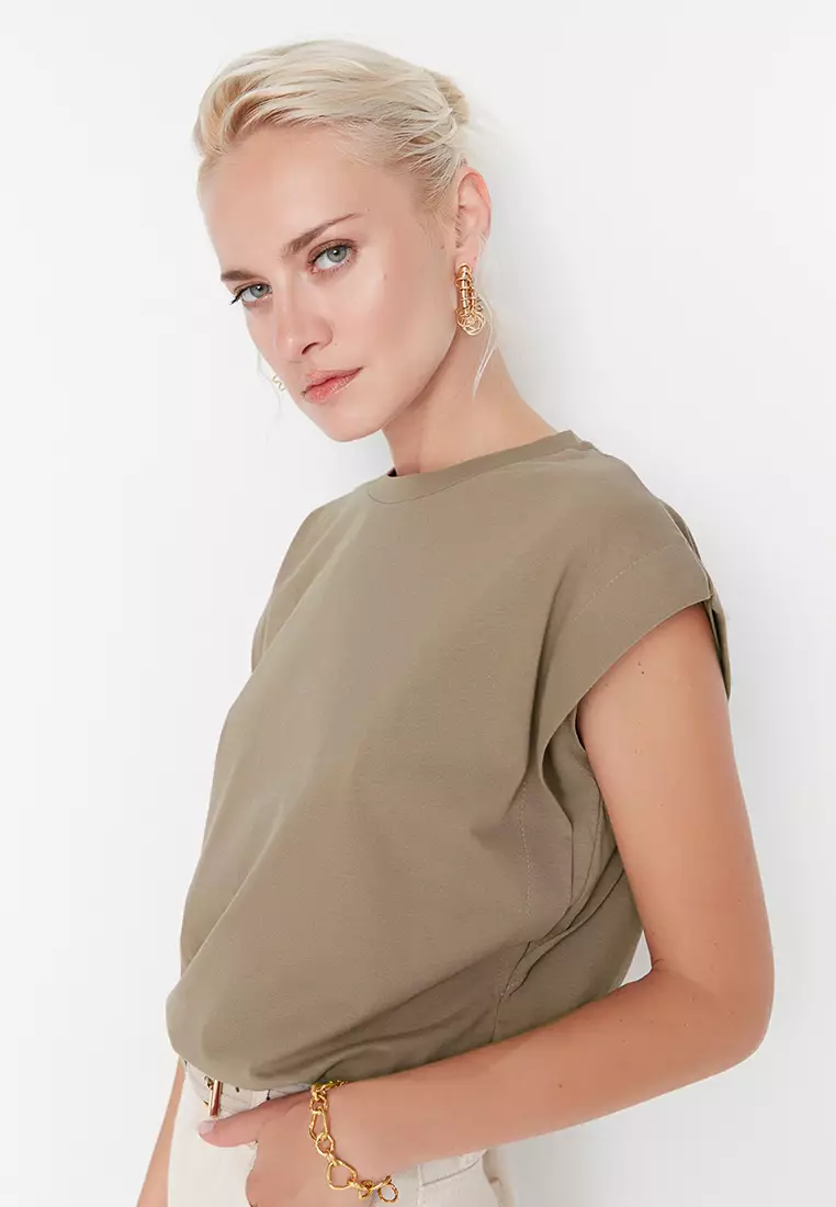 Padded Basic T-Shirt