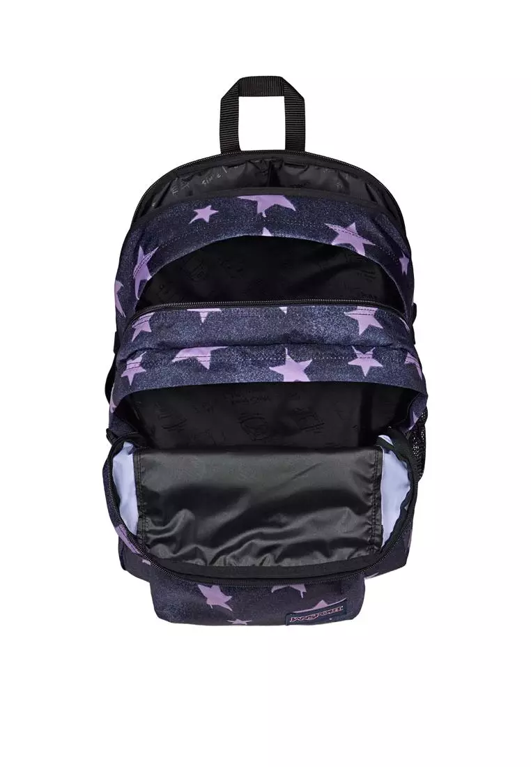 Main Campus Backpack Sprayed Stars Pastel Lilac Us 32L