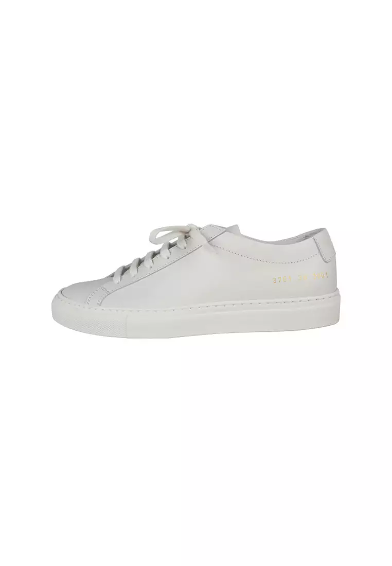 Common Projects White Original Achilles Low Sneakers Common