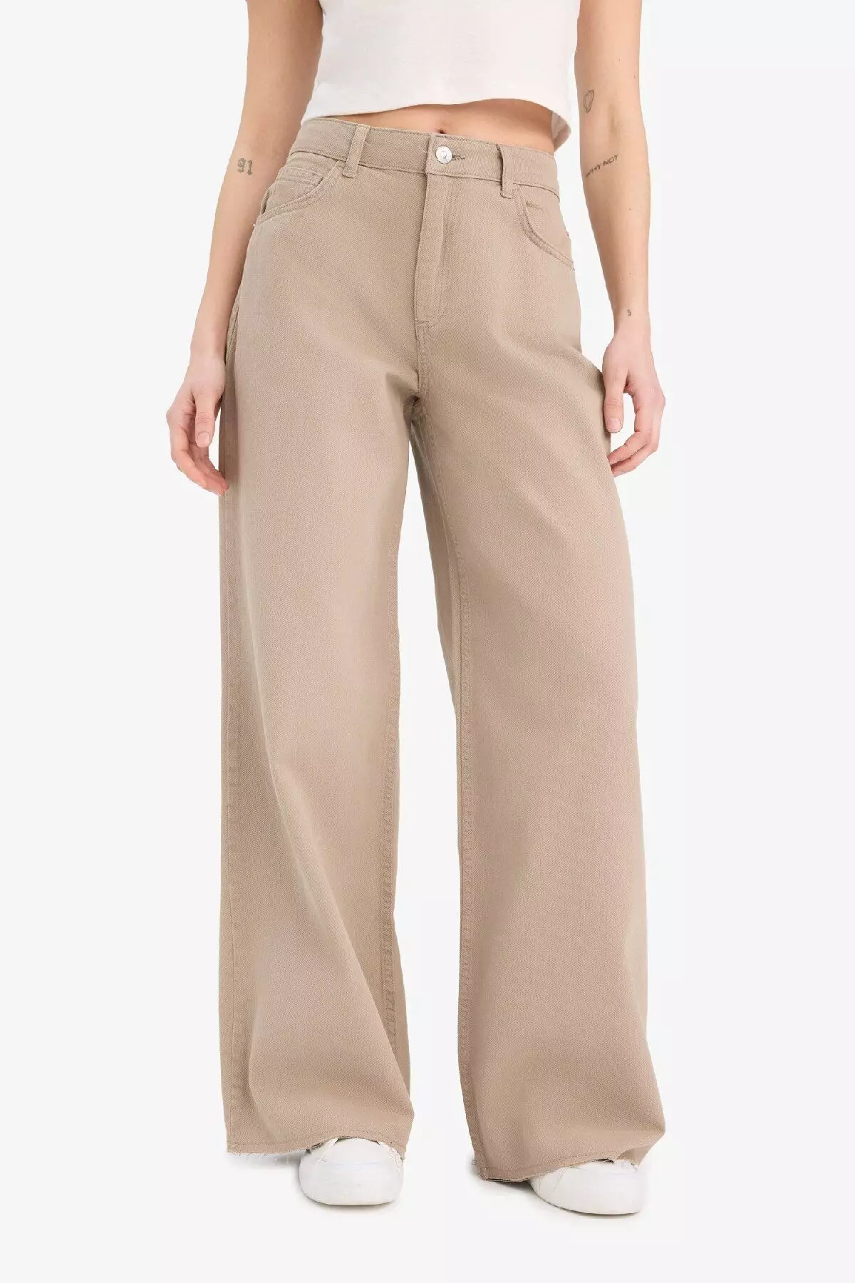 Beige Pants
