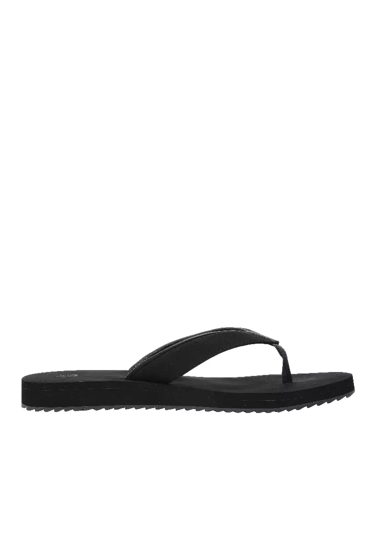 Fila sales black slippers