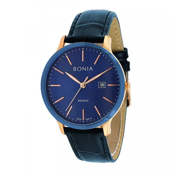 Jam Tangan Bonia Rosso Jam Tangan Pria BR174-1582 Original
